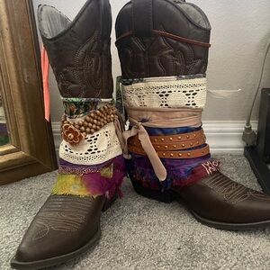 Hand crafted gypsy cowgirl boots